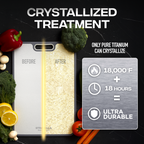 %100 Titanium Cutting Board – Antibacterial, Scratch Resistant | Strabella