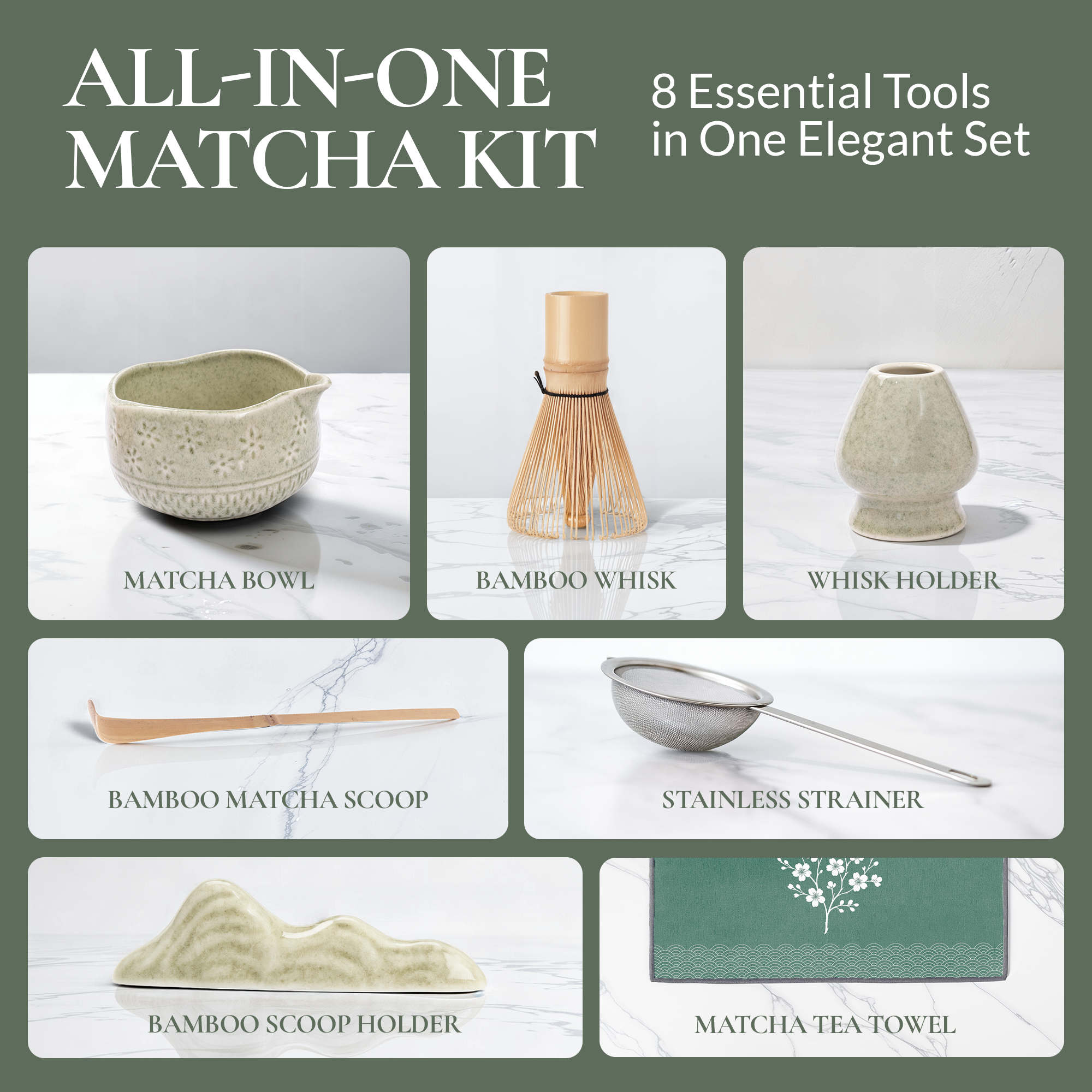 Whisk Set – Bamboo Whisk & Ceramic Bowl | Strabella
