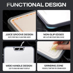 %100 Titanium Cutting Board – Antibacterial, Scratch Resistant | Strabella