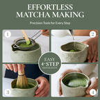Whisk Set – Bamboo Whisk & Ceramic Bowl | Strabella