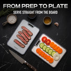 %100 Titanium Cutting Board – Antibacterial, Scratch Resistant | Strabella